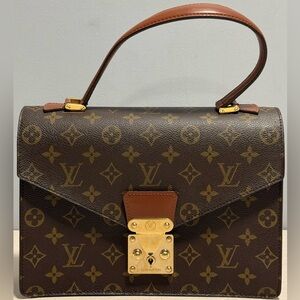 Louis Vuitton Vintage Concorde Handbag in Monogram Canvas